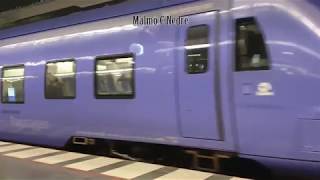 Tåg på Malmö C