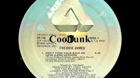 Freddie James - Don't Turn Your Back On Love (12" ...