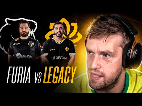 JOGO COMPLETO: FURIA vs LEGACY | PGL CS2 Major Copenhagen 2024