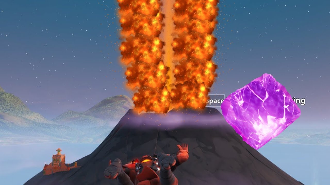 Volcano Cube *NEW* VOLCANO CUBE RUNE EVENT RIGHT NOW! (FORTNITE BATTLE ROYALE) - YouTube