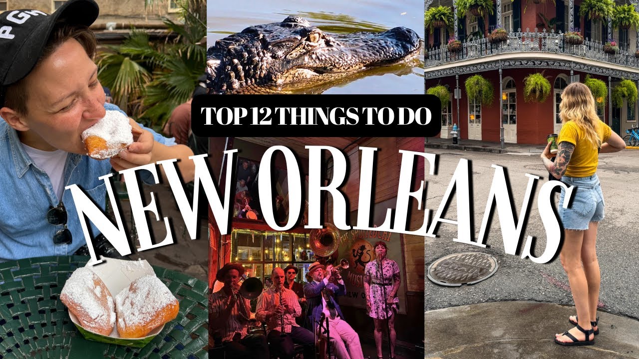 NEW ORLEANS Vlog + Travel Guide (Best of NOLA!)