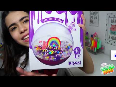 Lançamento 2019 Dias das Crianças: FIZ UM AQUÁRIO DE SLIME UNICÓRNIO