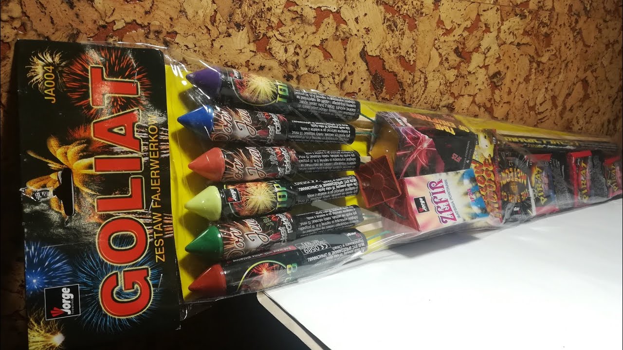 Ogromny Sylwestrowy zestaw fajerwerków GOLIAT ! - JA004 od Jorge, test oraz recenzja