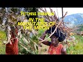 Fetching firewood in the mountains of the moon |African village |East Africa