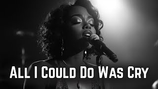 All I Could Do Was Cry 💔 The Heartbreaking Soul Song That Defines True Blues