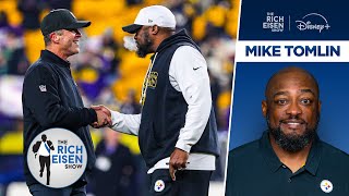 Mike Tomlin On Harbaugh Firing & Ignoring Outside Noise About His Steelers Future Rich Eisen Show
