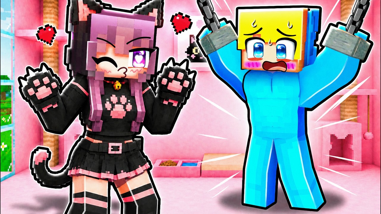 Ein Katzenmädchen hat mich in Minecraft ENTFÜHRT!