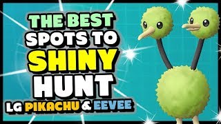 Four Best Places To Shiny Hunt In Pokemon Lets Go Pikachu And Eevee How To Get Easy Shinies Youtube