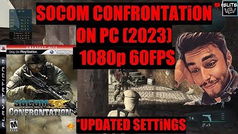 SOCOM CONFRONTATiON ON PC│5 KiLL CLiP│NEW APPROVED RPCS3 SETTiNGS │1080p 60FPS