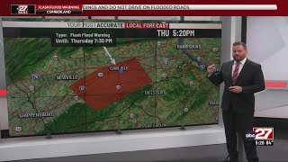 Dan's Thursday PM Forecast