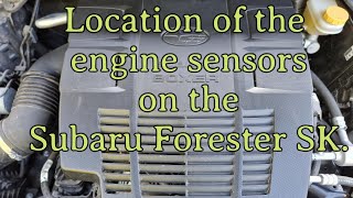Location of the engine sensors on the Subaru Forester SK. 2001 Subaru Forester Map Sensor Location
