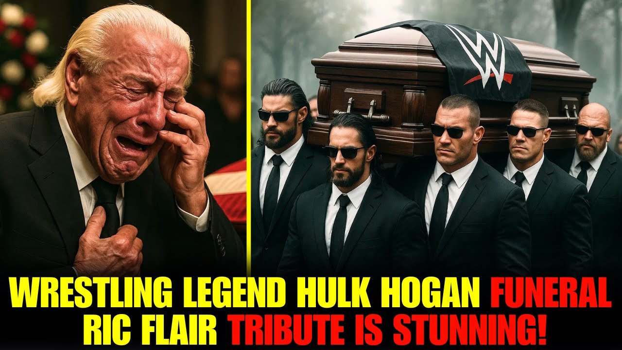 Wrestling Legend Hulk Hogan’s Funeral: Ric Flair’s Tribute Leaves Fans in Tears!