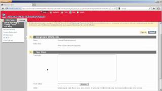 Submitting a Safe Assignment in Blackboard