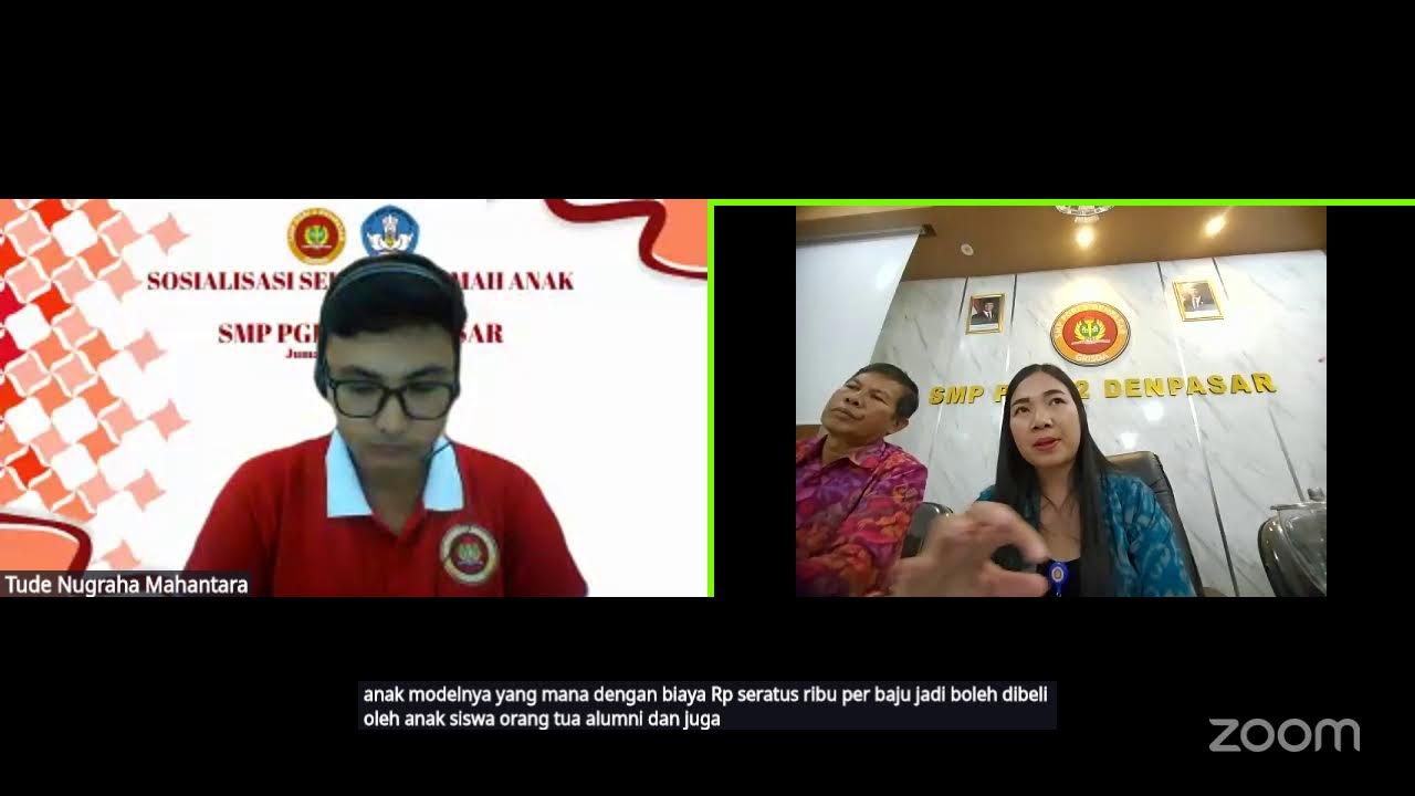 Sosialisasi HUT Sekolah dan Tes Kompetensi Akademik