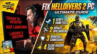 Fix HELLDIVERS 2 Crashing, Not Launching, Black Screen, Freezing & Lagging on PC | 2026