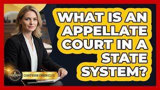 What Is An Appellate Court In A State System - Courtroom Chronicles