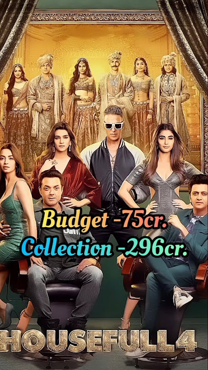 Housefull series budget and collection 😎🔥#bollywood #akshaykumar #housefull4 #movie #riteshdeshmukh