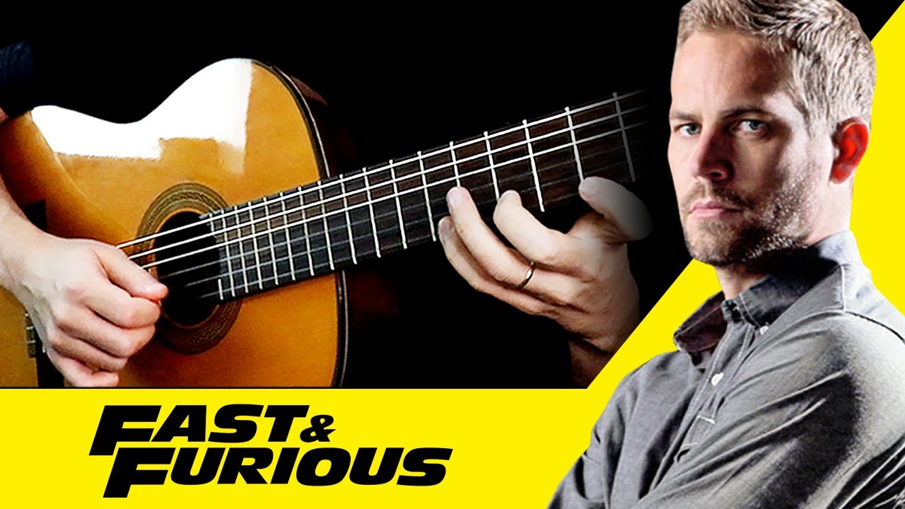 SEE YOU AGAIN Guitar Cover (with TABS) | Tutorial | Charlie Puth, Wiz Khalifa