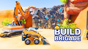 Build Brigade: Mighty Machines Gameplay | Android Simulation Game