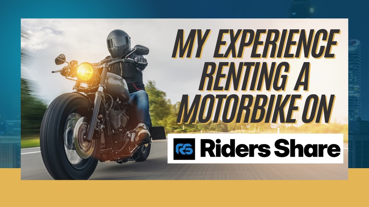 My experience renting a motorcycle on "Riders Share"...