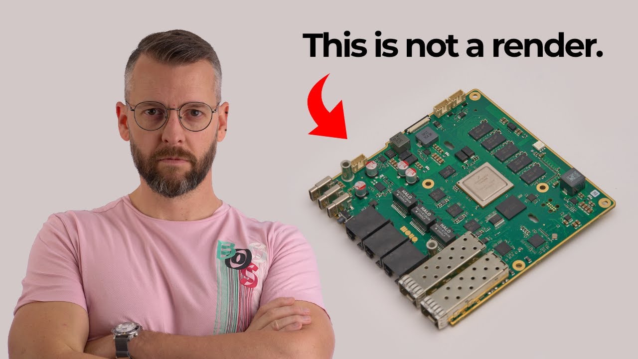 My 10 Gb router PCB is better than your 10 Gb router PCB. - YouTube