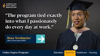 ACE Graduate Rena Strohmeier Uses Her MBA to Drive Sustainability in the Insurance Industry