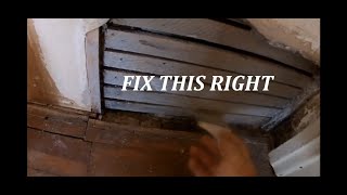 How to fix holes in plaster walls