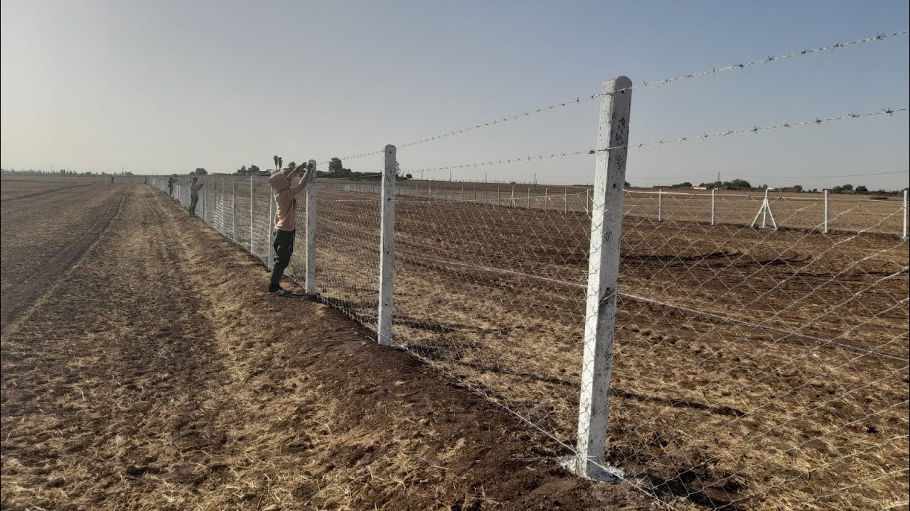 تسييج أرض زبون برشيد : الجزء الأول 