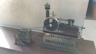 Josef Falk overtype steam engine with music box