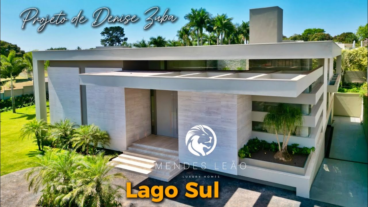 Mansão no Lago Sul Shis QL 12 - Projeto de Denise Zuba