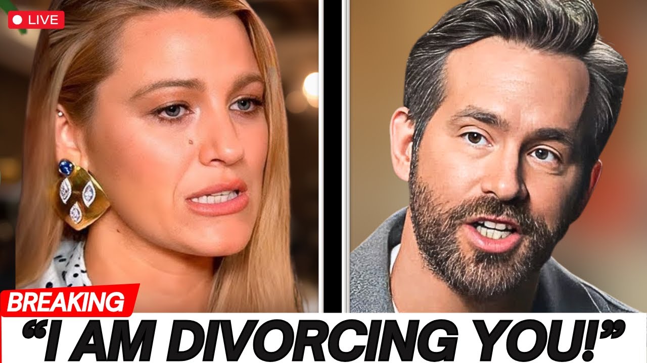 Blake Lively BREAKS DOWN as Ryan Reynolds Moves to END Their Marriage ...