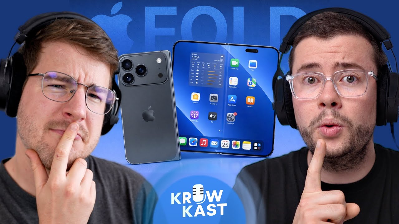 Samsung „leaked" das iPhone Fold Display auf der CES 👀 - KREWKAST 