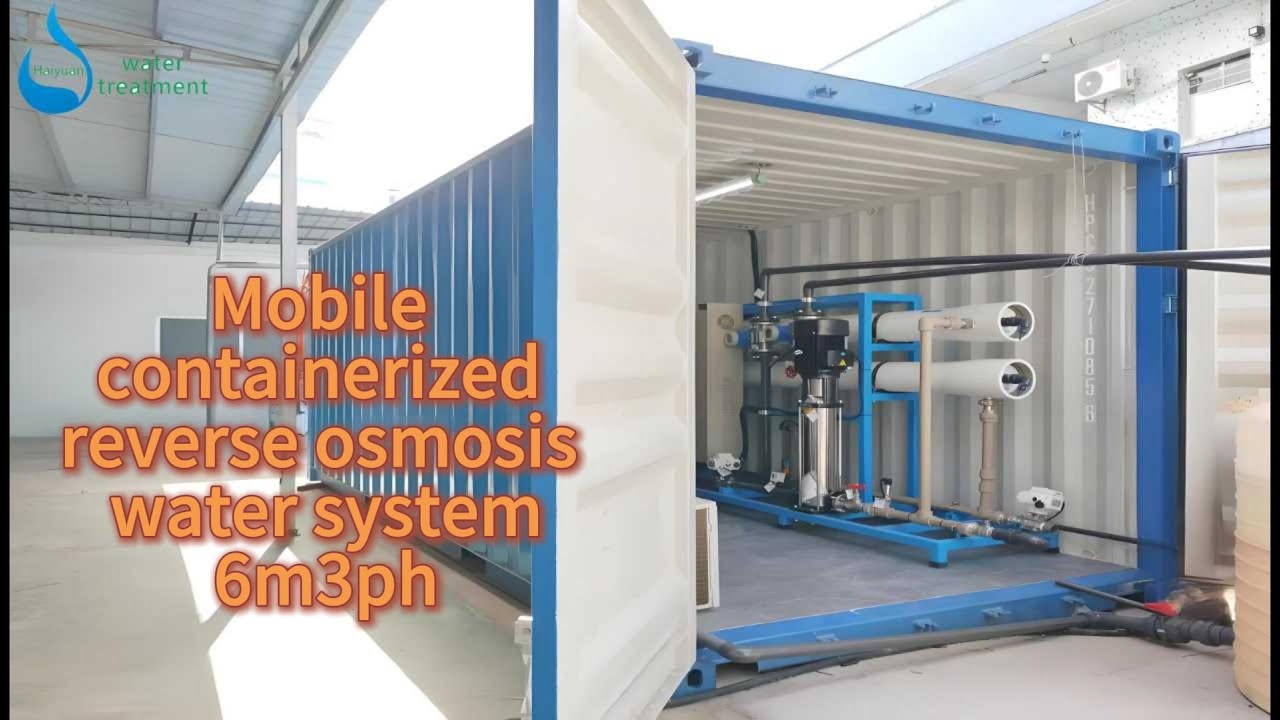 Mobile reverse osmosis ro system | mobile water purification system 6T ...