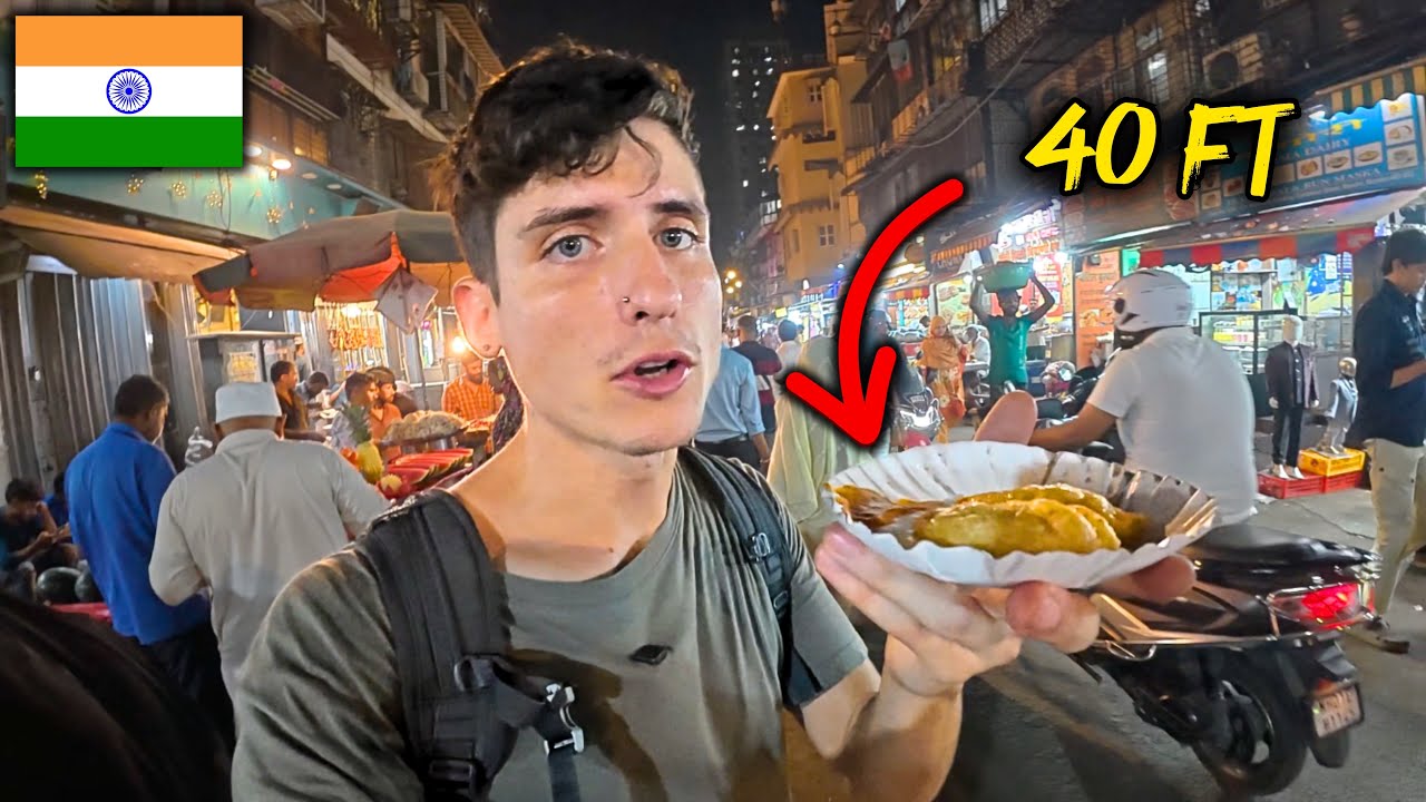 Utcai kaja kóstoló Mumbaiban 🇮🇳 | Káosz, illatok és őszinte pillanatok