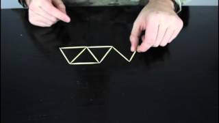 Triangle Puzzle with Toothpicks Solution