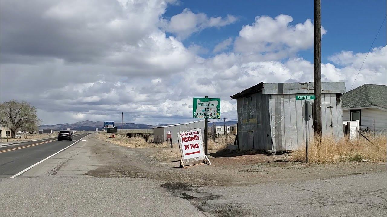 Walking into Oregon from McDermitt, Nevada. YouTube