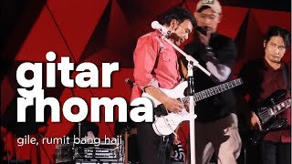 GITAR RHOMA KEREN cek sound di Indosiar