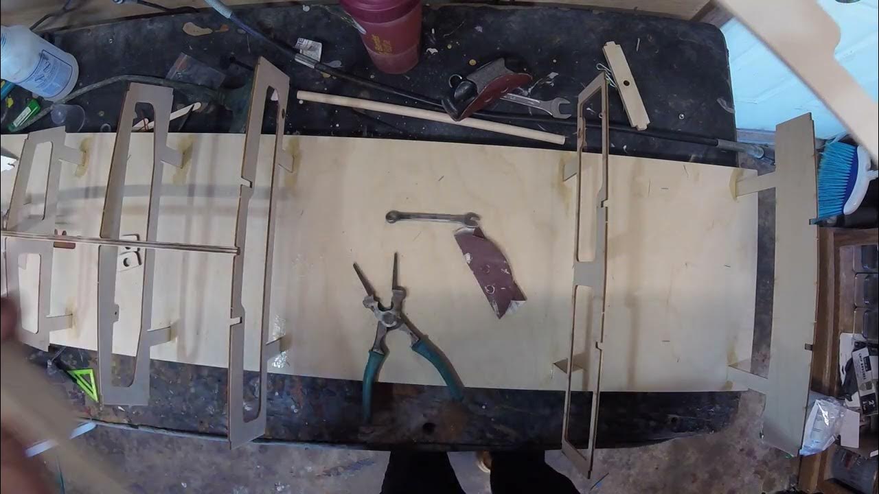 ZippKits A Box "Crackerbox" RC Gas Boat build Chapter 2 YouTube