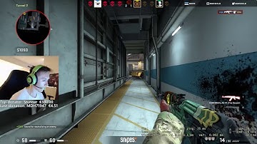 CS:GO - ropz 1v5 fpl