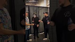 Sal Vulcano and Brian Quinn at @AEW convention with@LoveThatDanhausen