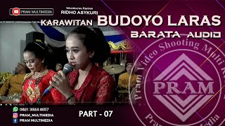 BUDOYO LARAS Karawitan Full Album_BARATA AUDIO_Khitanan RIDHO part 07