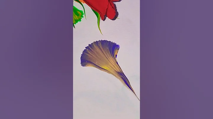 One stroke painting 💜 #art #drawing #shorts #artbypayel #onestrokepainting