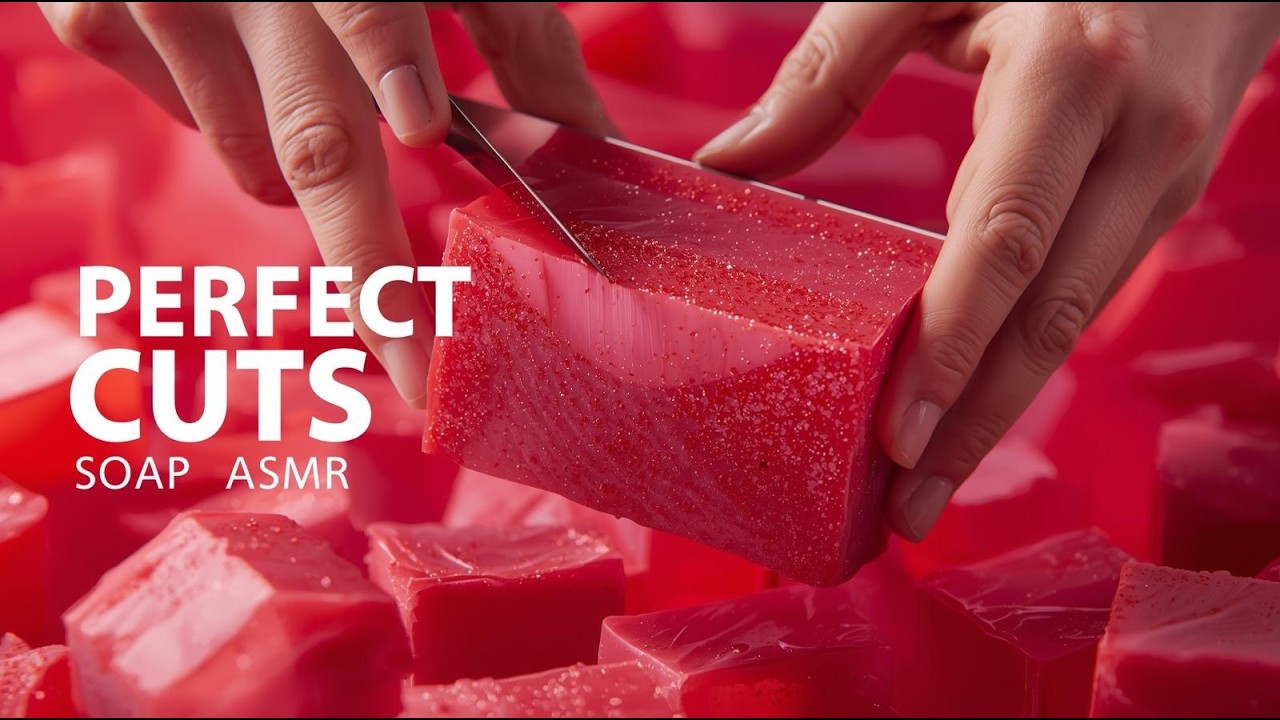 Perfect Soap Cuts ASMR | Ultra Satisfying Clean Slices