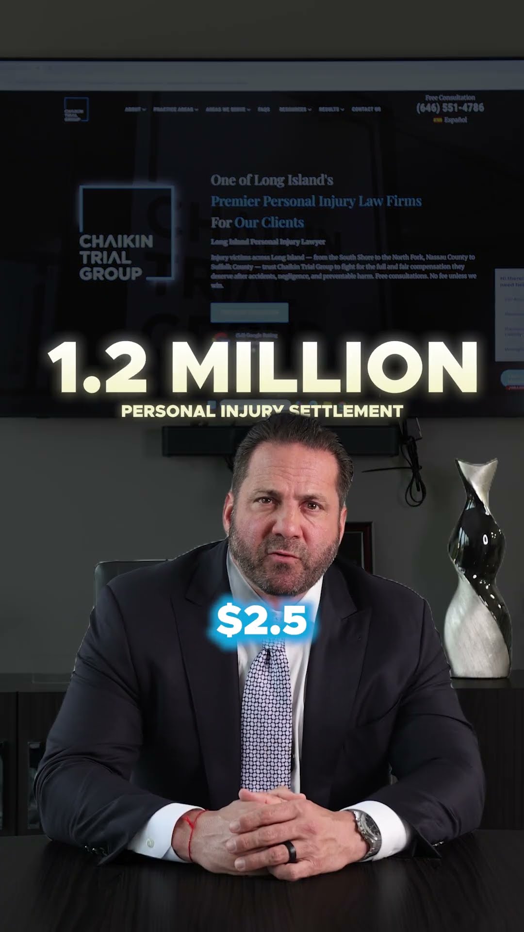 $2.5 MILLION SETTLEMENT!