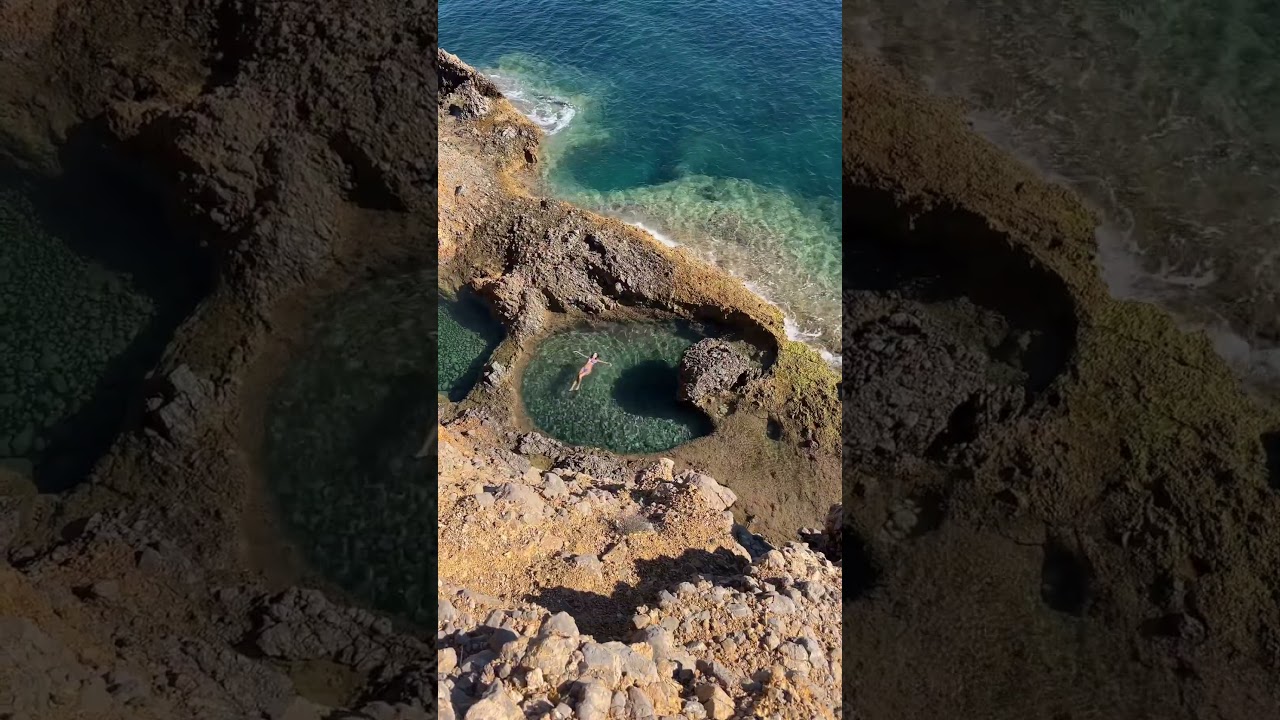Amazing Natural Swimming Pool in Ibiza