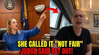 She Argued Eviction Was Not Fair… Judge SHUT HER UP!
