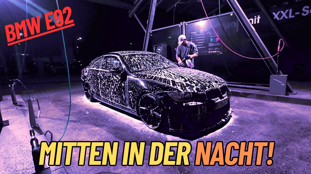 Auto nachts um 2 gewaschen – Vorbereitung zum POLIEREN! 😤✨
