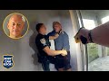 Squatter Stands His Ground Until the Taser Drops Him