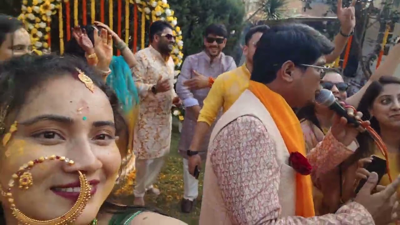 Traditional Haldi Ceremony in Dehradun | Wedding Moments