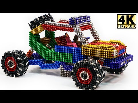 Thumbnail for DIY - How To Make Terrain Car with Magnetic Balls (Magnet ASMR) | Magnetic Man 4K